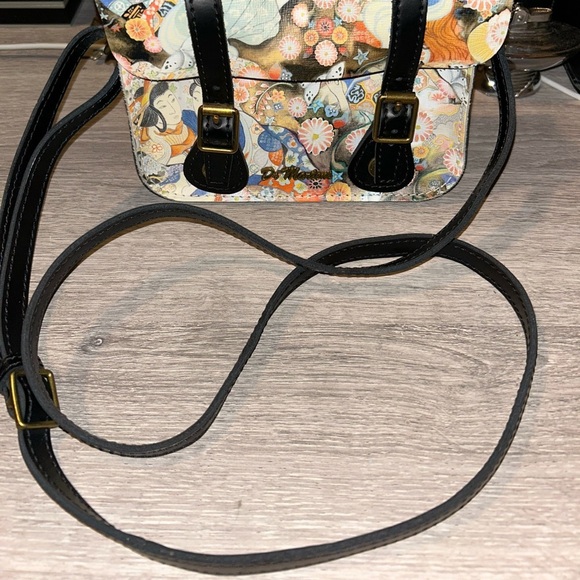 Dr. Martens 7" Eastern Art Leather Satchel Multi/Black - Picture 8 of 9